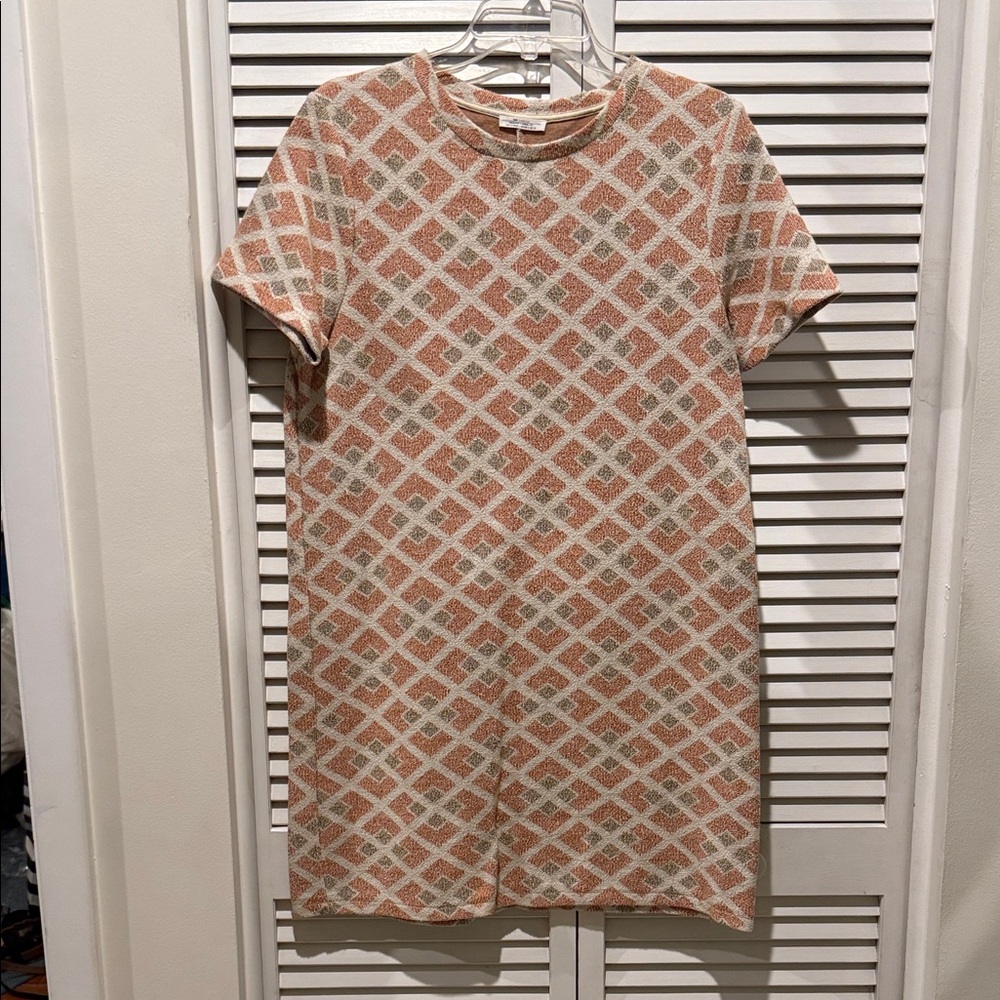 Zara Geometric Patterned Dress